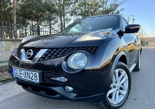 Nissan Juke cena 42900 przebieg: 167671, rok produkcji 2015 z Lębork małe 529